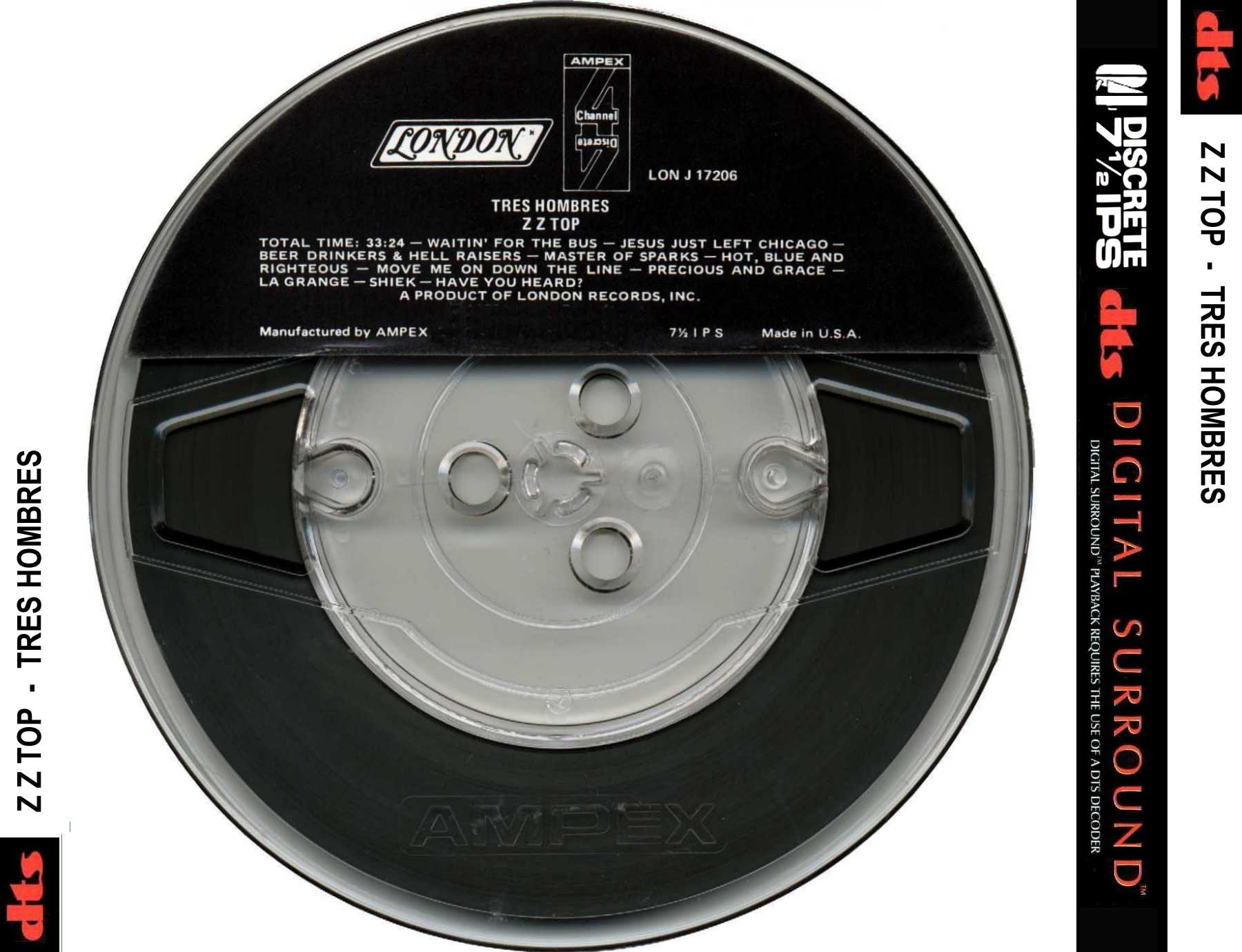 ZZ Top  Tres Hombres [dts ak  us